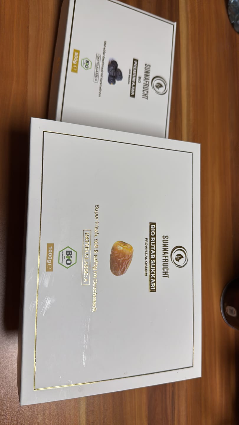 Customer photo review of Bio Rutab Sukkari & Medina Ajwa Bundle