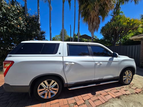 Customer photo review of ELYSIUM Canopy For SsangYong Musso (Short Tub) 2018+