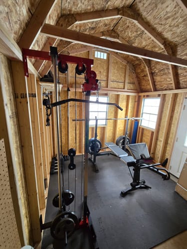 Customer photo review of MIKOLO G3 Wall Mounted Pulley Tower