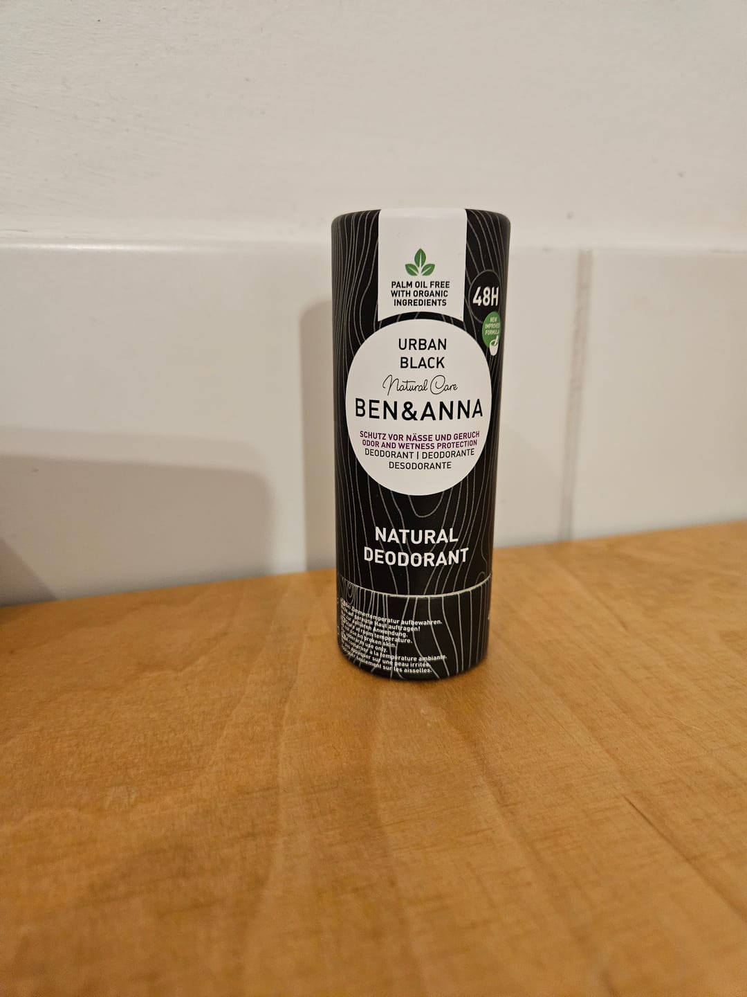Customer photo review of DEO PAPERTUBE – URBAN BLACK
