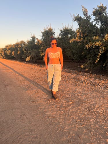 Customer photo review of Top Wavy Leblon