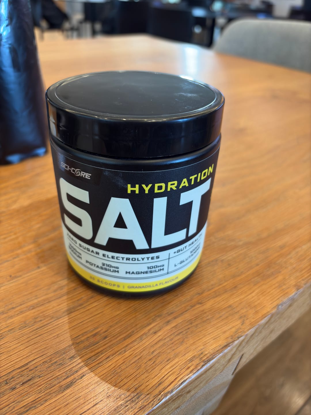 Customer photo review of HYDRATION SALT Granadilla Flavour