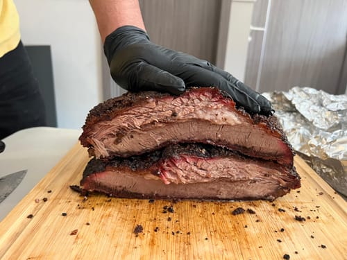 Reseña con foto de un cliente sobre Pecho Pieza Básica