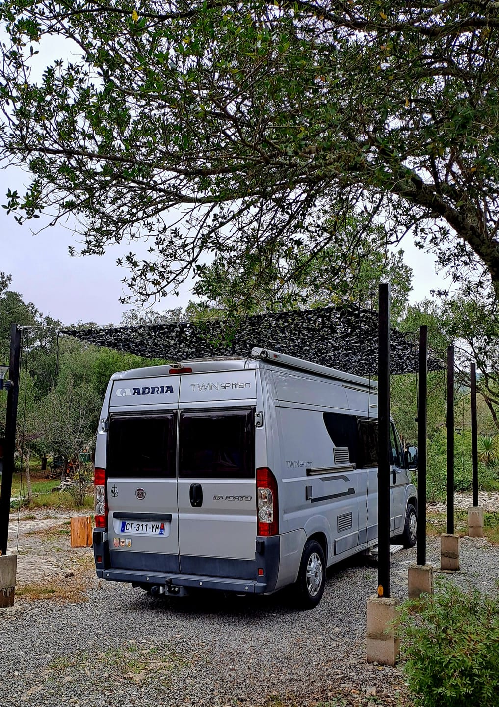 Customer photo review of Filet de camouflage renforcé noir