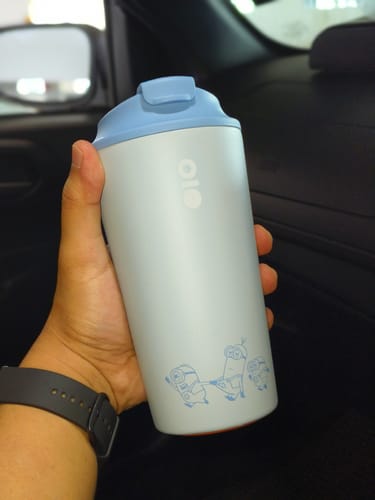 Customer photo review of Minions Sense Coffee Cup Large