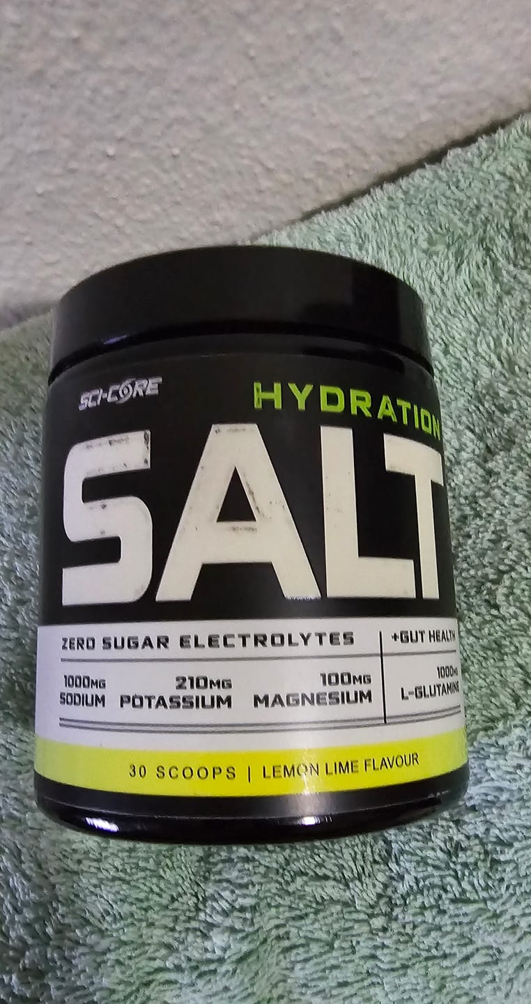 Customer photo review of HYDRATION SALT Lemon Lime