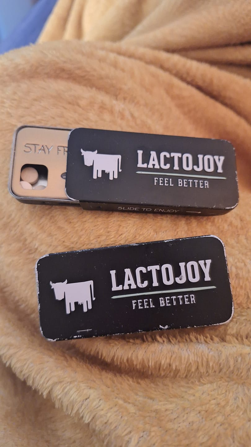 Customer photo review of Dein LactoJoy Test-Kit mit 5 Tütchen à 2 Tabletten