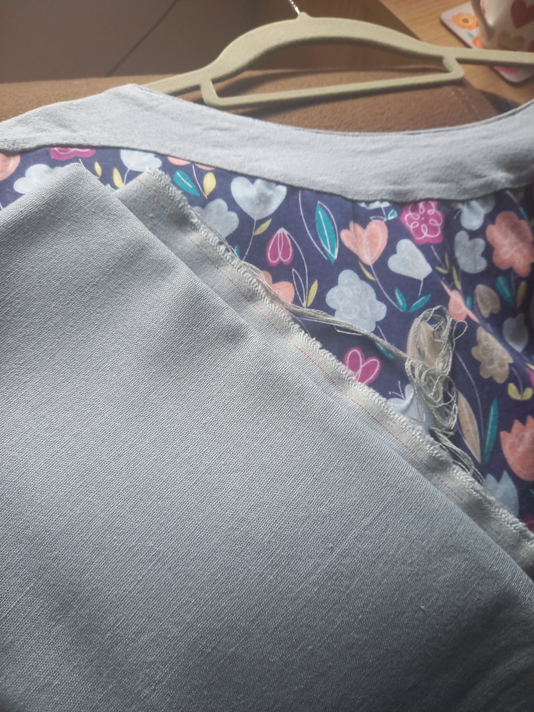 Customer photo review of Viscose Linen Woven Stretch Fabric