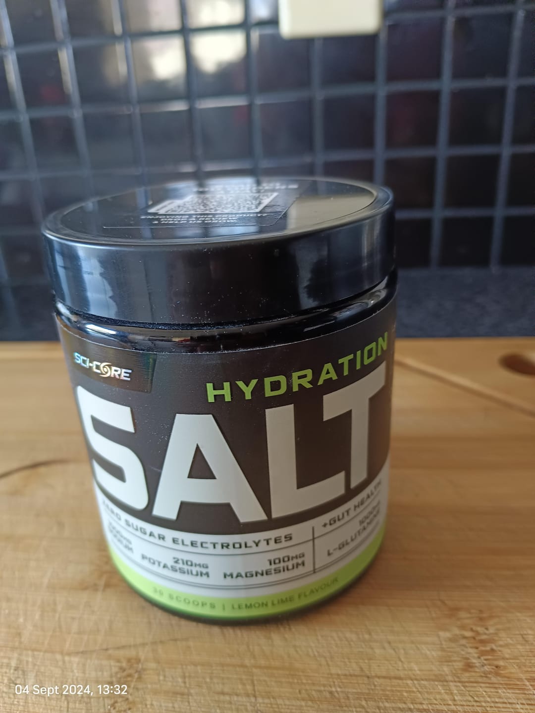 Customer photo review of HYDRATION SALT Lemon Lime