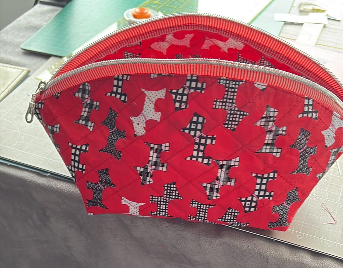 Customer photo review of Scotty Dog Polycotton Fabric