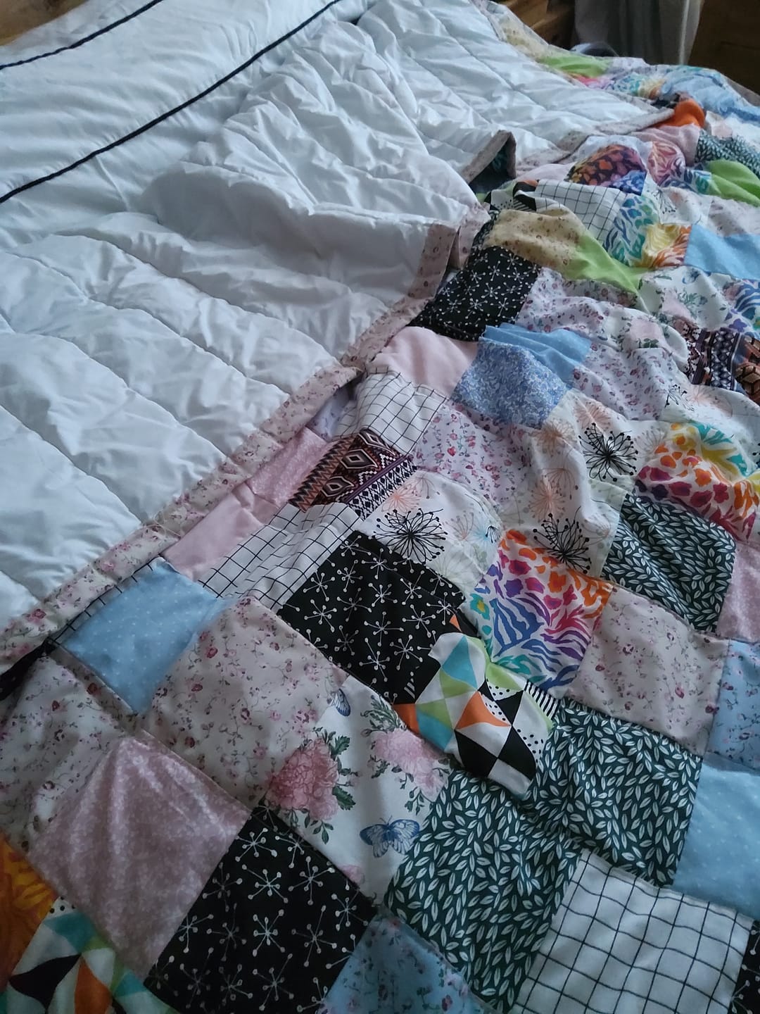 Customer photo review of 2oz Fire Retardant Wadding - 90cm wide