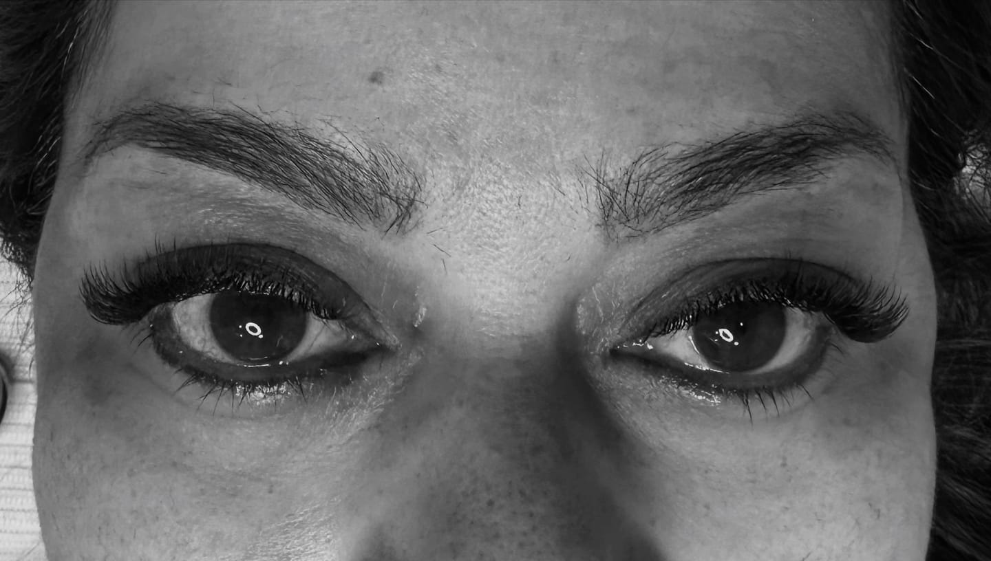 Customer photo review of Classic Lashes