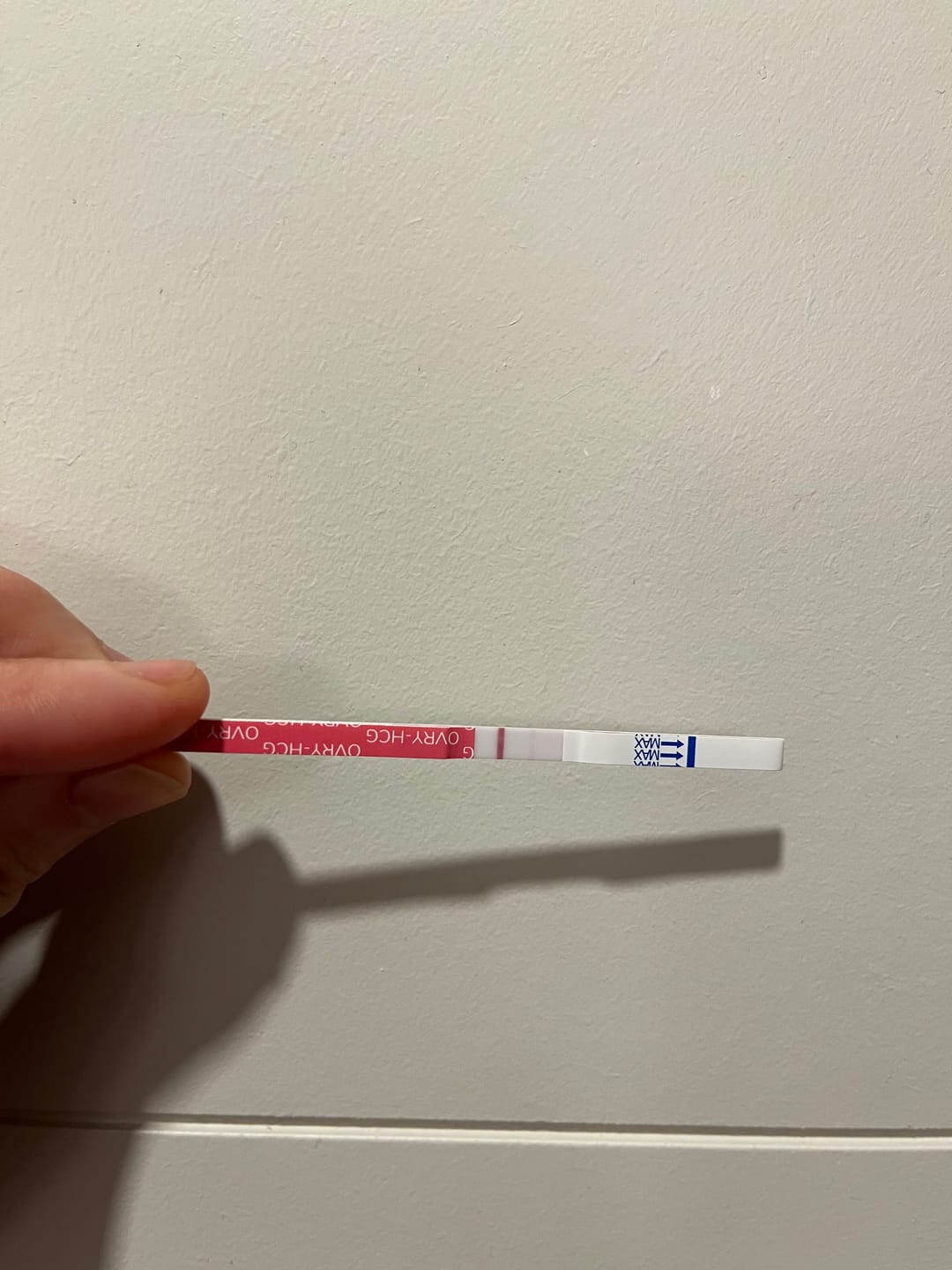 Customer photo review of Pregnancy Test Strips (Ultra-Sensitive)