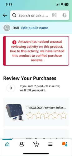 Customer photo review of Haven XL