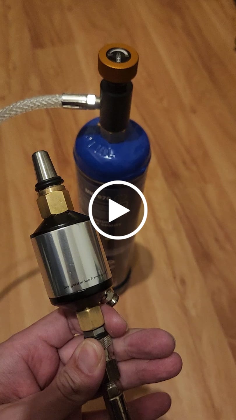 Customer video review of Whippiphany n2o Regulator 2.0