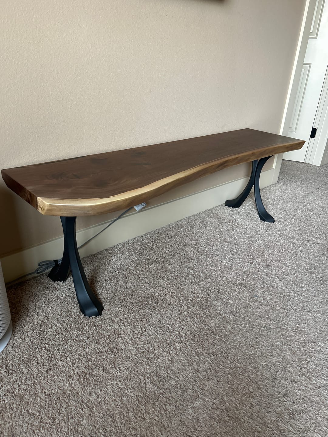 Customer photo review of Bench Legs 109 Xeni 16H Mid-Century Modern Style