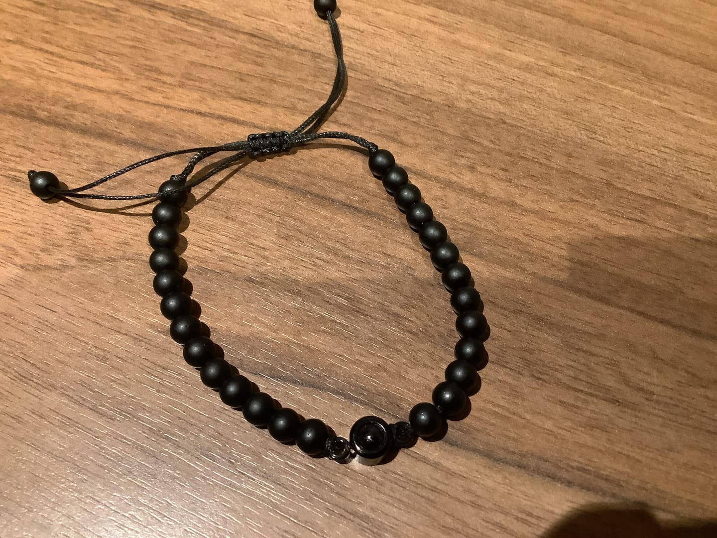 Customer photo review of Personalisiertes Perlen Armband mit Foto