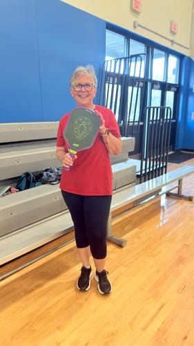 Customer photo review of The Invader 16mm Pickleball Paddle