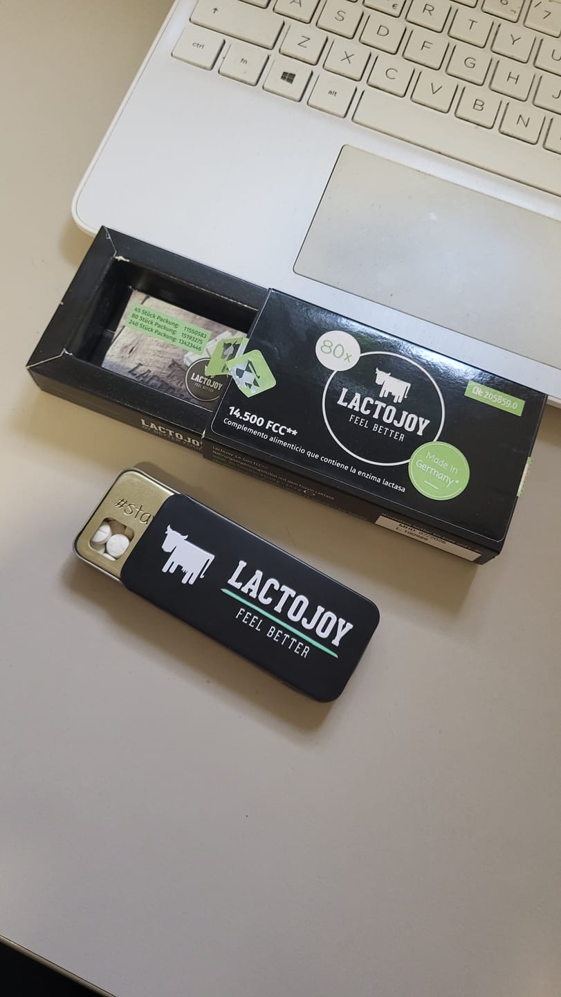 Customer photo review of LactoJoy Lactase Pills - 14.500 FCC - 80 pcs