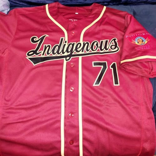 Customer photo review of Custom Purple Black-White Classic Style Authentic Baseball Jersey
