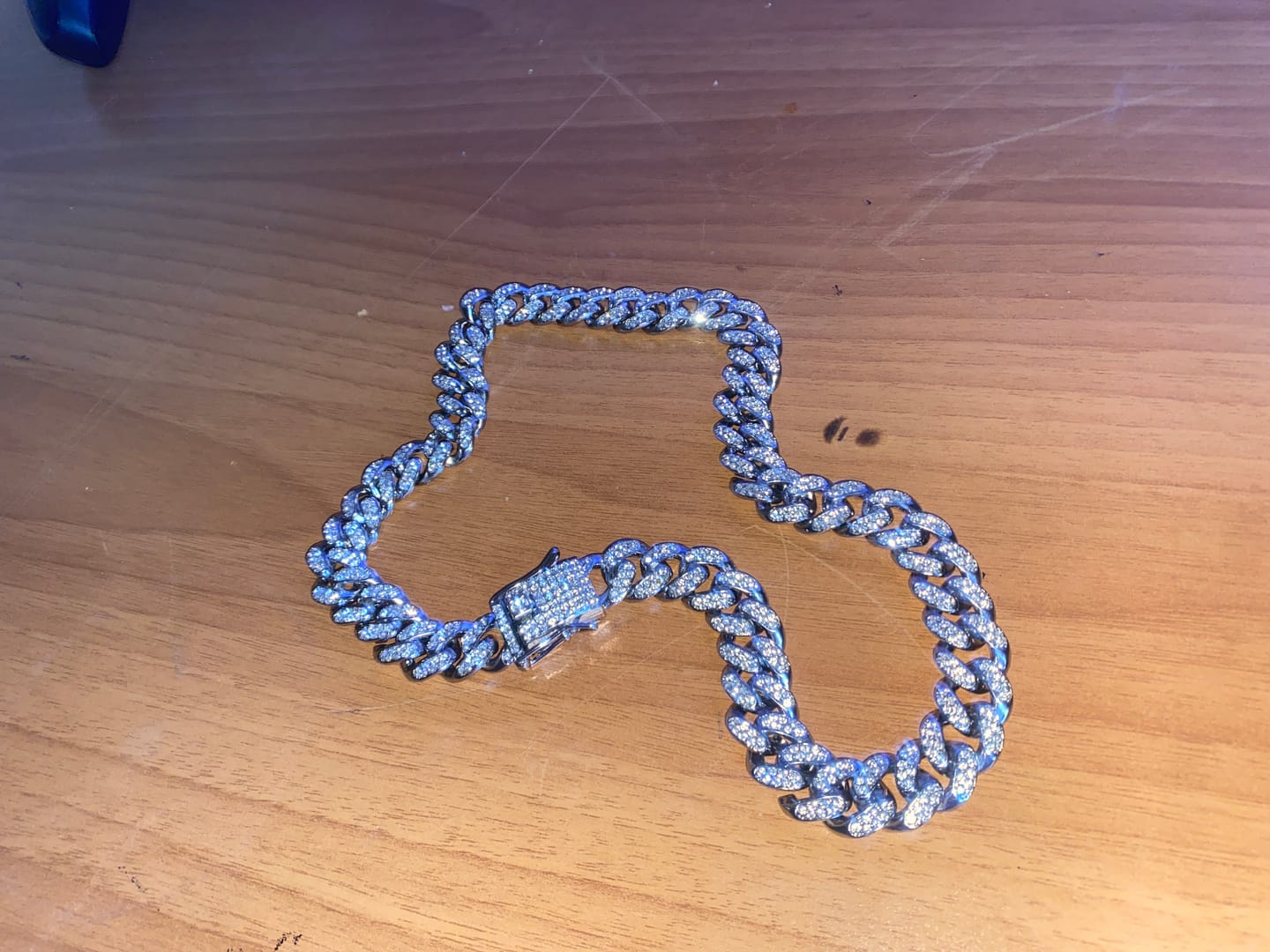 Customer photo review of Collana Ice Cuban - Silver
