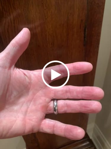 Customer video review of 6mm Dome Wedding Band