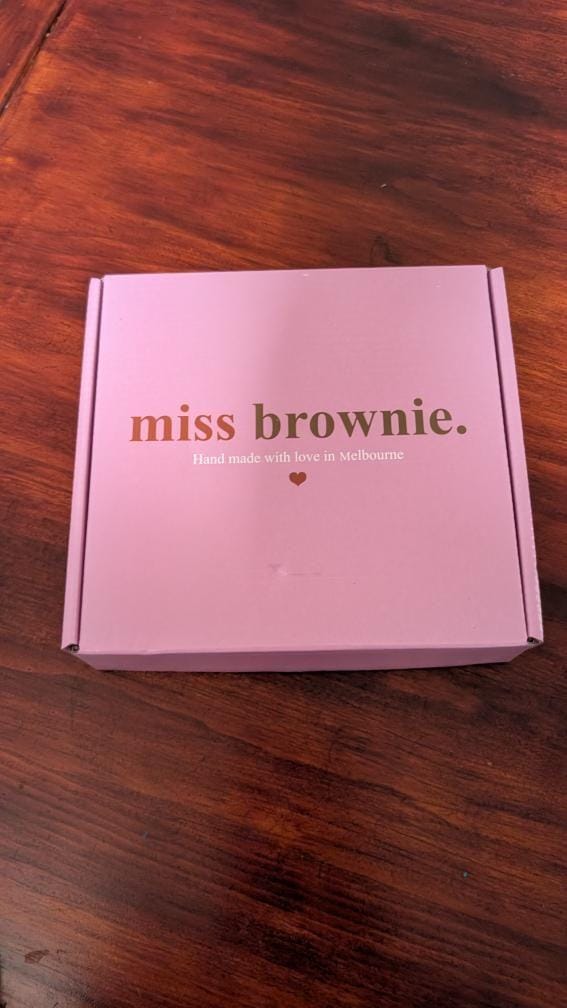 Customer photo review of Mini Custom D!ck Brownie