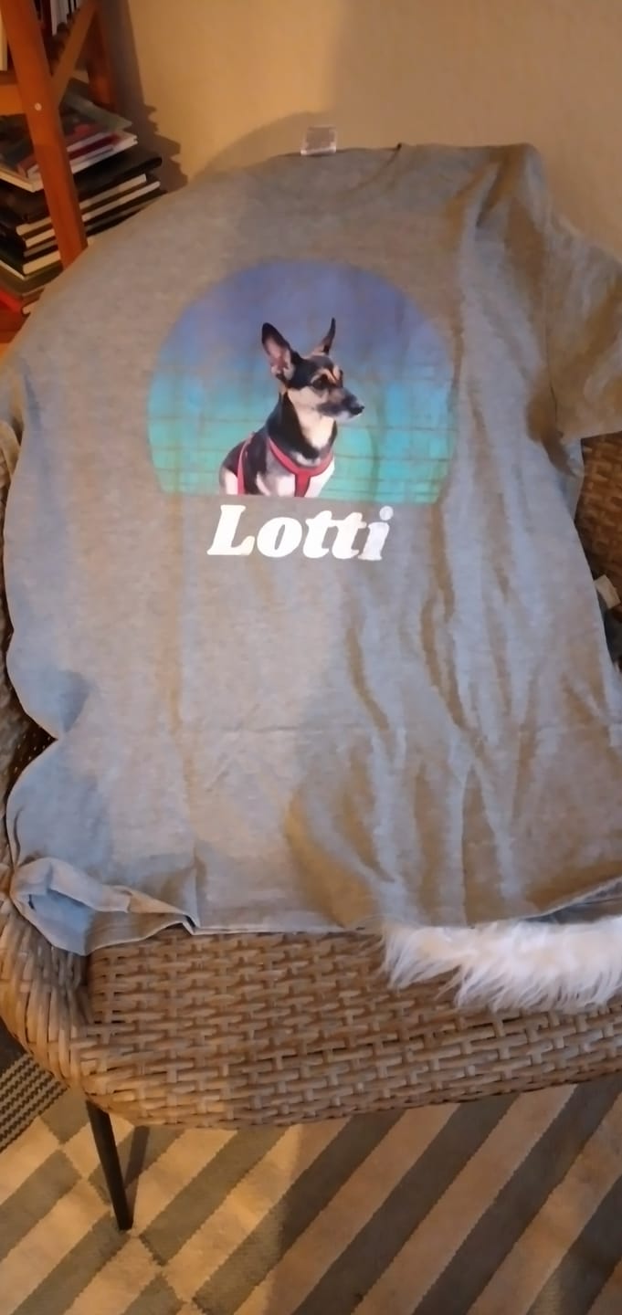 Customer photo review of Vintage - Individuelles T-Shirt