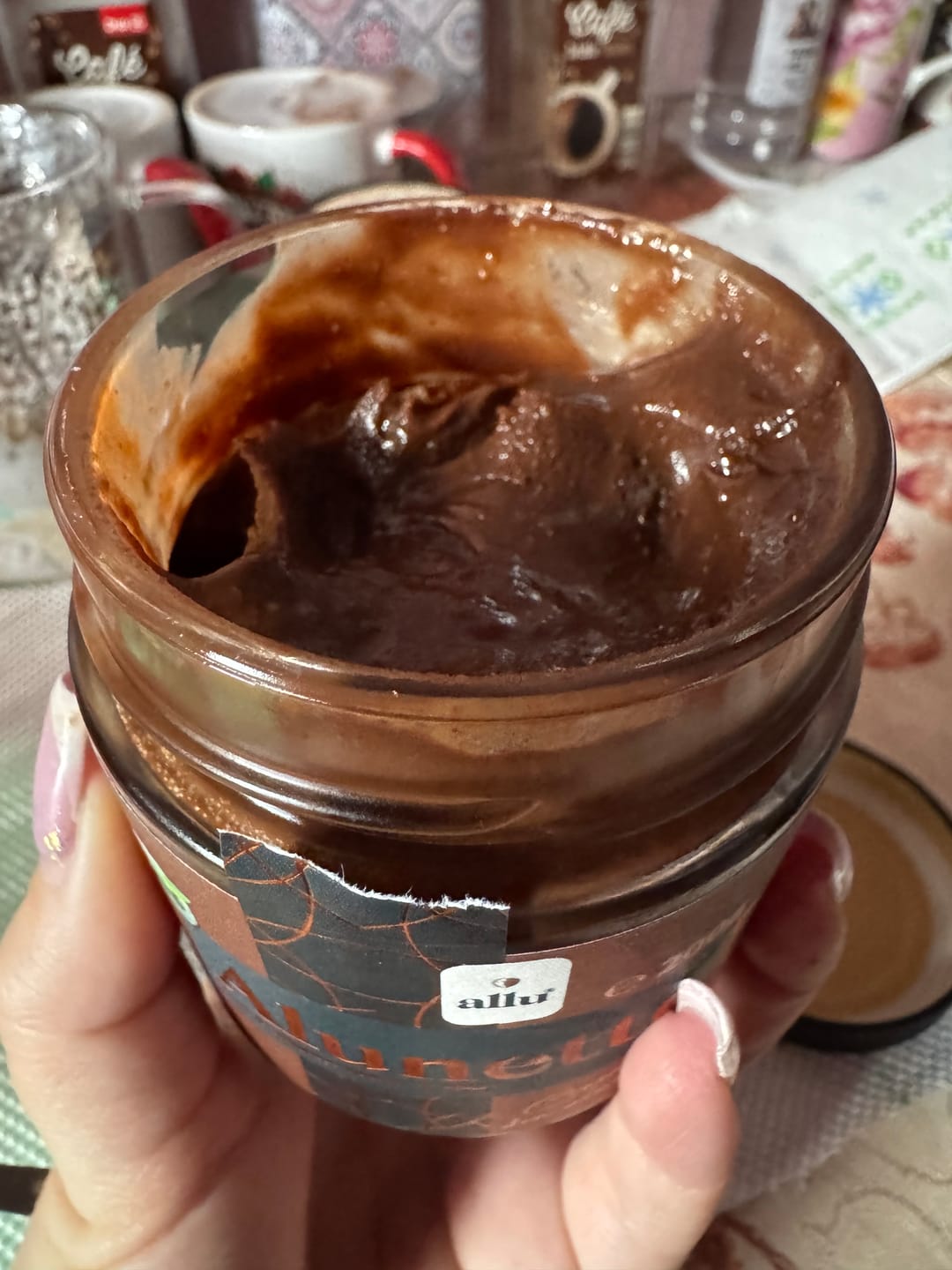 Customer photo review of Alunette - Cremă din alune de pădure cu cacao, 200g, ecologic
