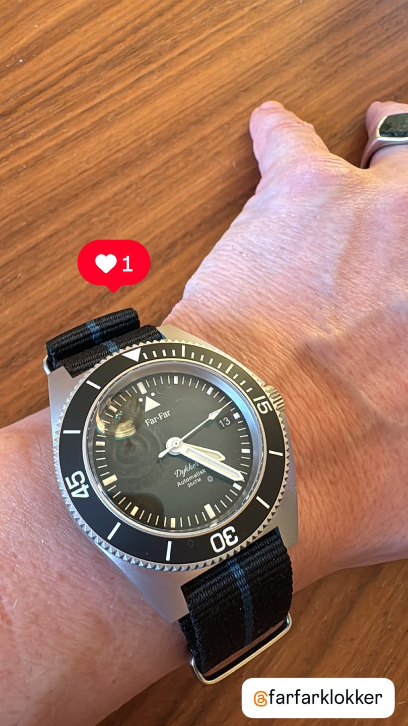 Customer photo review of Far-Far Automatisk Dykker Havblå