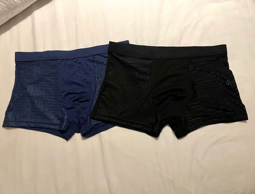 Kundenbewertung mit Foto zu Boxershorts - Premium Eisseide