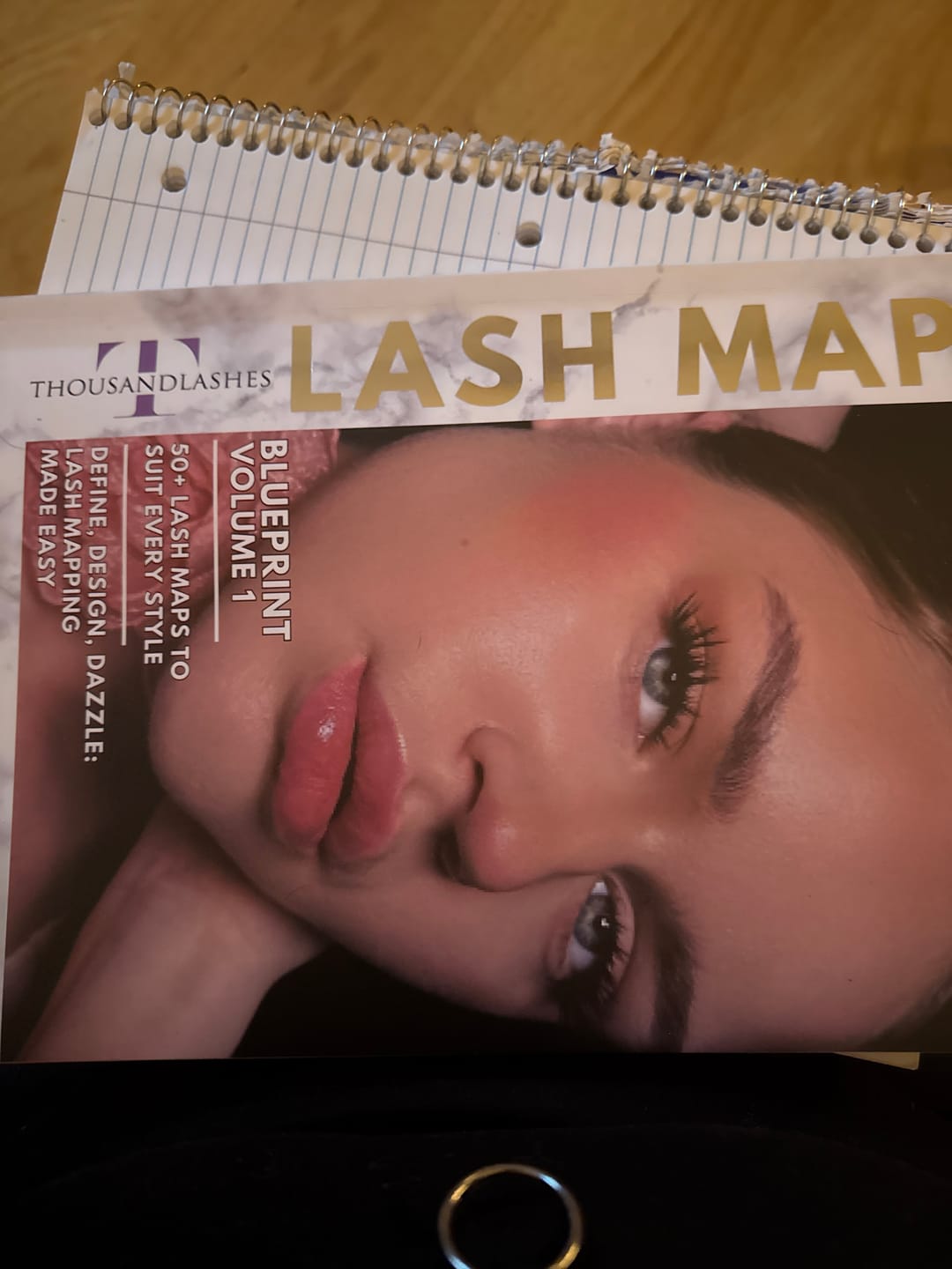 Customer photo review of LASH MAPPING GUIDE (PRINTED COPY)