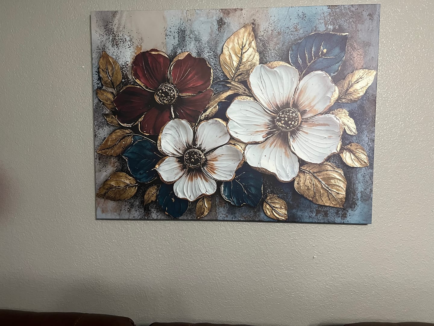 Customer photo review of Nature Wall Art: Floral Symphony V4