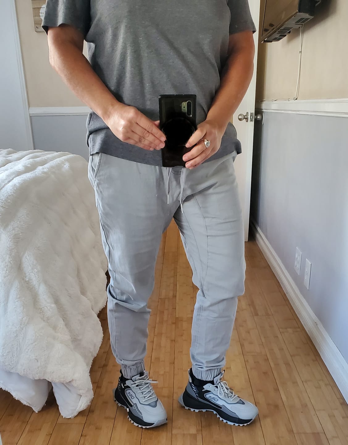 Customer photo review of MEN'S CLAYTON TWILL JOGGERS
