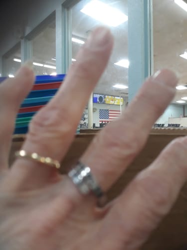 Customer photo review of Just Breathe Ring