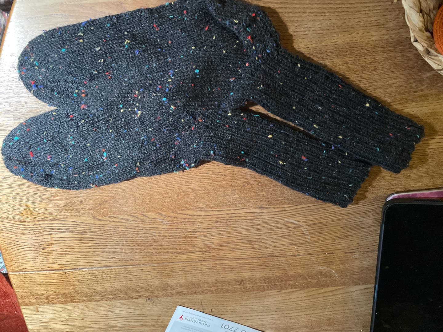 Customer photo review of Rico Superba Tweed 4 Ply Sock Yarn