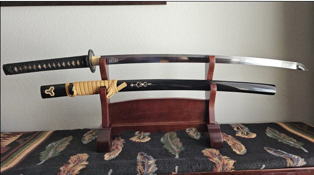 Customer photo review of Kill Bill Sword Replica - Brides Katana, Made by Hattori Hanzo
