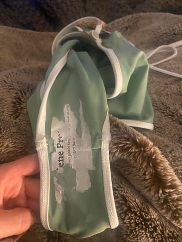 Customer photo review of Original Cut Swimsuit (Green)