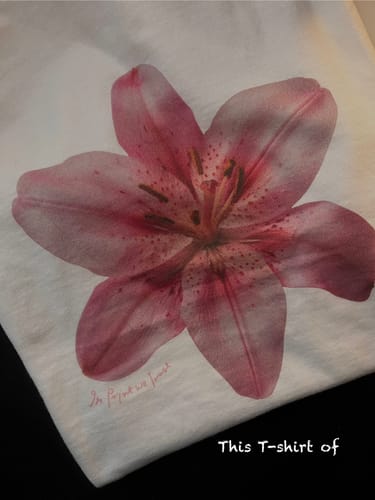 Customer photo review of lily baby tee