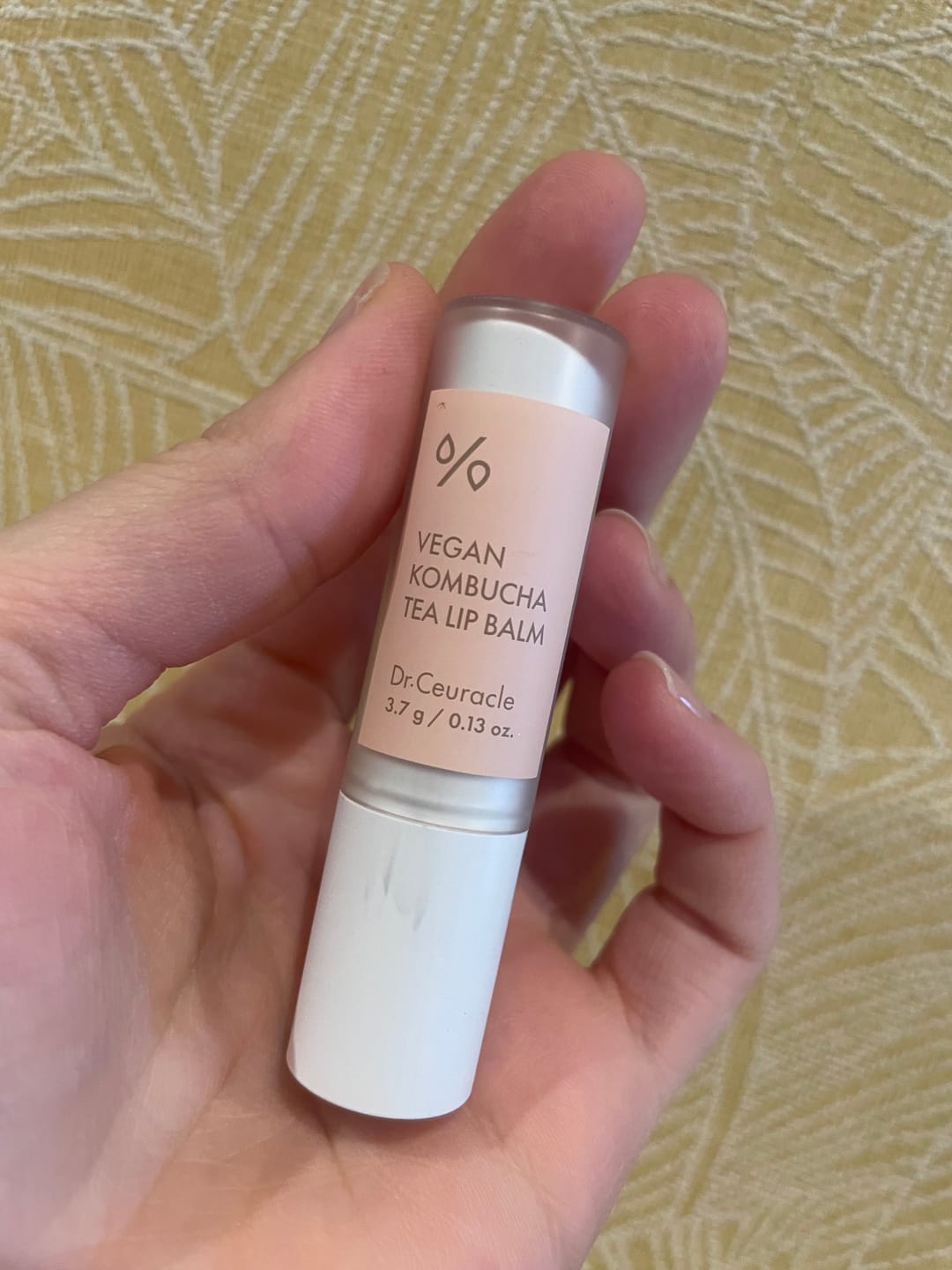 Customer photo review of Mitrinošs balzams lūpām ar kombuči ekstraktu Dr.Ceuracle Vegan Kombucha Tea Lip Balm