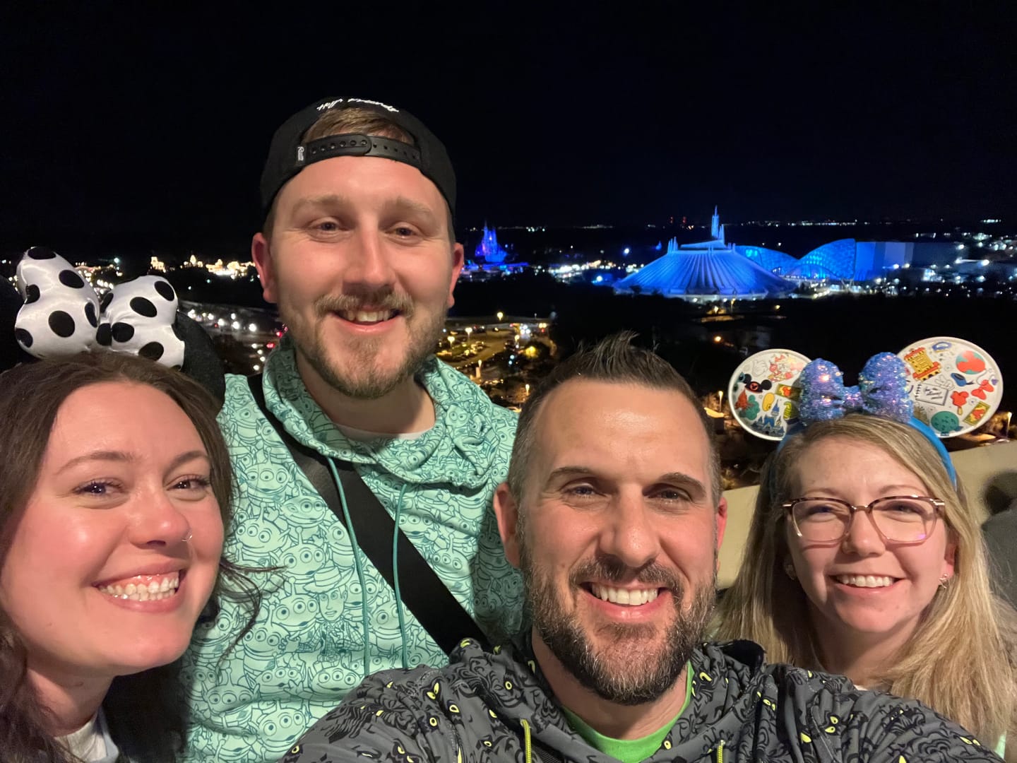 Customer photo review of Disney’s Haunted Mansion "Wall Creeps" – Performance Hoodie