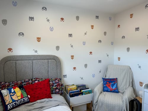 undefined review of Superhero Wall Decals image 1 out of 1