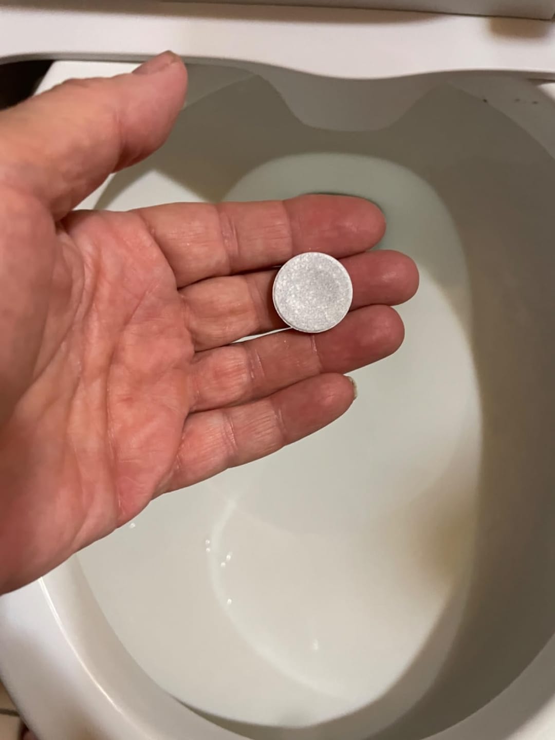 Customer photo review of Daily Retainer & Aligner Cleaner Tablets mint scented