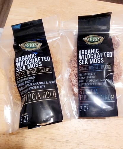 Customer photo review of Raw Sea Moss Bundle