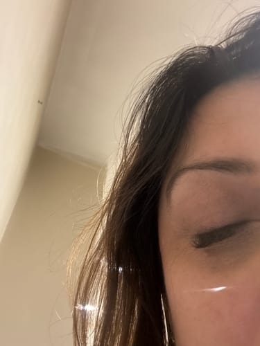 Customer photo review of Pre-Glued Lashes