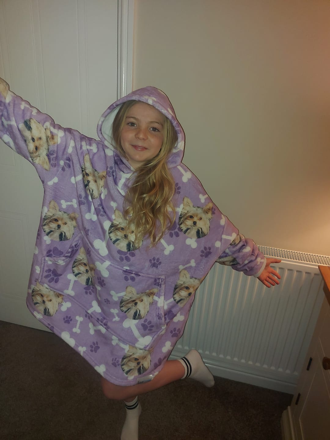 Customer photo review of Custom Dog Hoodie