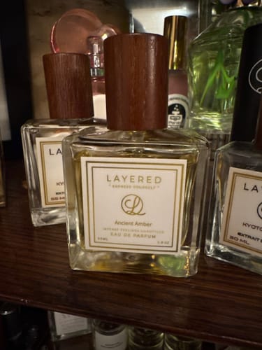 Customer photo review of Ancient Amber - Original Creation By BeLayered