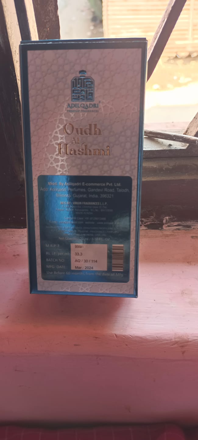 Customer photo review of Oudh Al Hashmi Perfume Spray