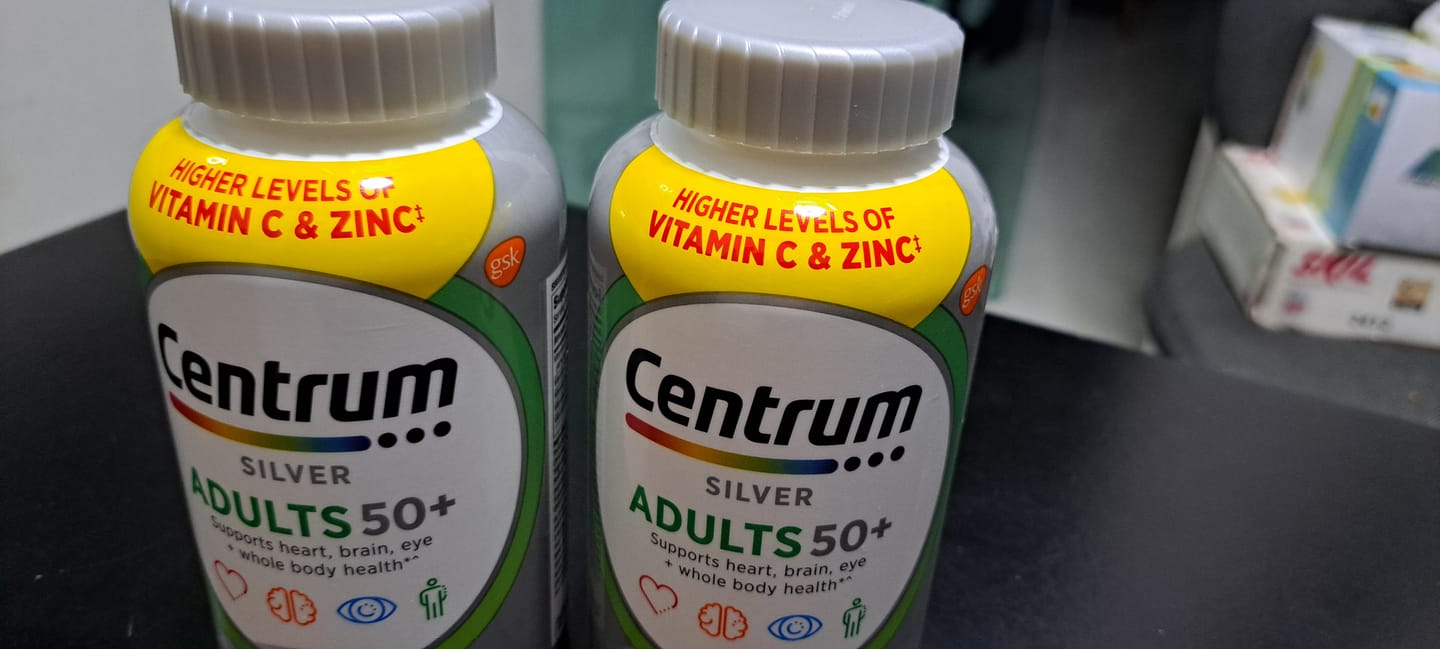 Customer photo review of Centrum Silver - Multivitamina para Adultos 50+ (325 Tablets)