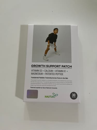 Customer photo review of HAUTUKI Growth Support Patch - 10 Month Supply (10Box) 50% OFF